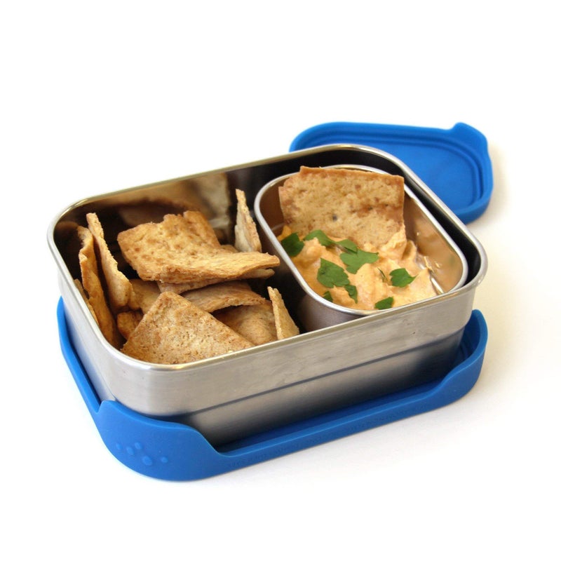 ECOlunchbox Splash Box & Splash Pod Set â€“ Leak-Proof Stainless Steel Bento Lunch & Snack Containers (24 oz + 8 oz) â€“ Plastic-Free with Silicone Lids, Dishwasher & Oven Safe - Image 4